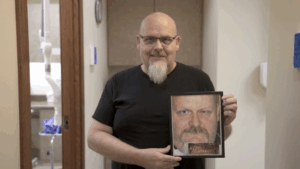 A real patient with real results from dental implant success.